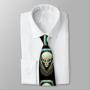 Cravate Crâne Alien Tête Thunder_Cove