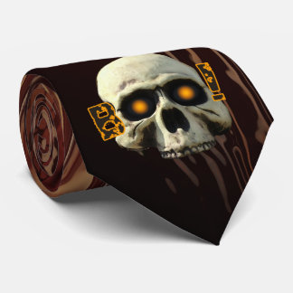 Cravate Crâne Boo