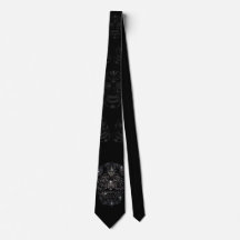 Cravate/Necktie - « diamonds skull "