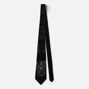 Cravate Cravate/Necktie - « diamonds skull "