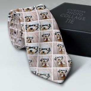 Cravate Créer un collage photo personnalisé avec 6 photos