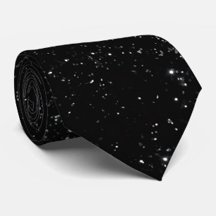 Cravate Créez votre propre effet de paillettes noires pers