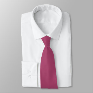 Cravate Créez Votre Propre Rose Foncé Personnalisé