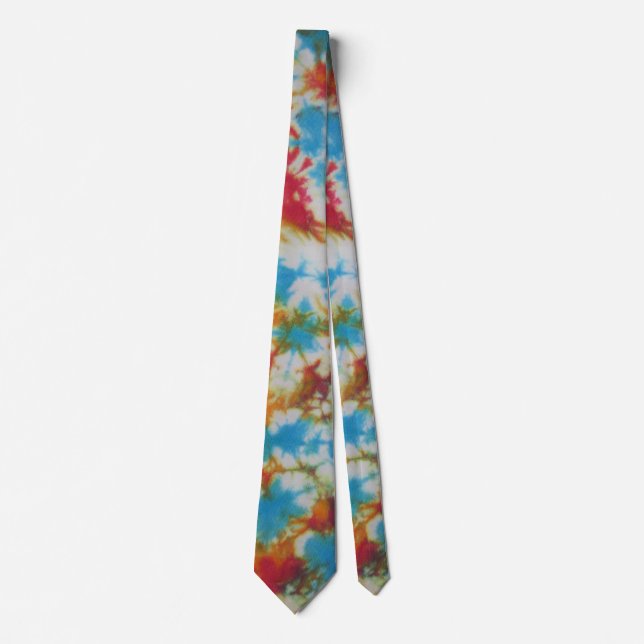 Cravate Crinké Tie Dye Necktie (Devant)