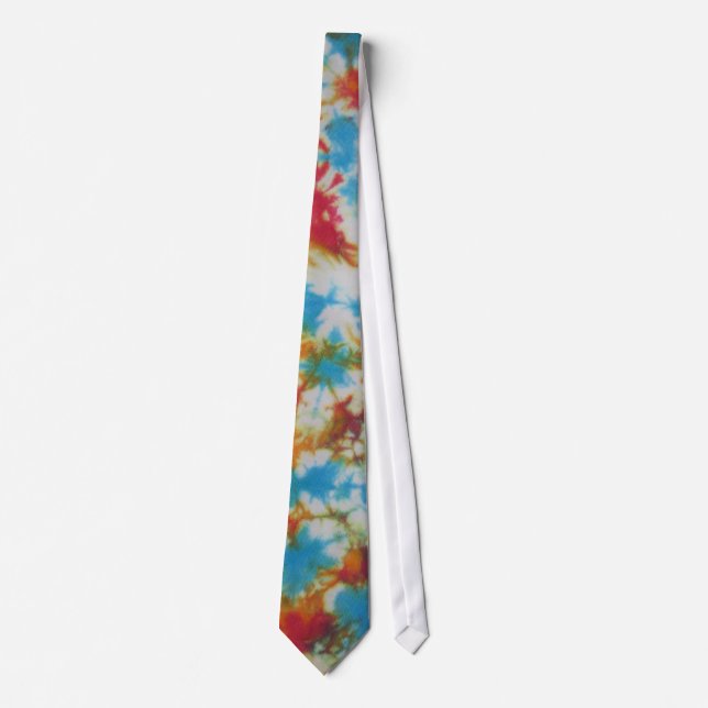 Cravate Crinké Tie Dye Necktie (Devant)