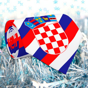 Cravate Croatie Cravates, business fashion Drapeau croate