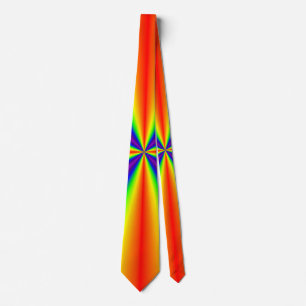 Cravate Croix Arc-en-ciel