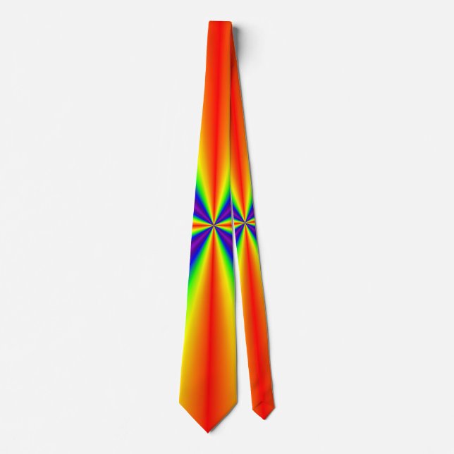 Cravate Croix Arc-en-ciel (Devant)