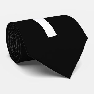 Cravate Croix blanche sur l'arrière - plan noir