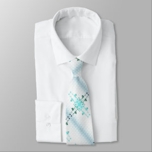 Cravate Croix de fleurs