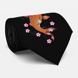 Cravate Cru de carpe de Koi