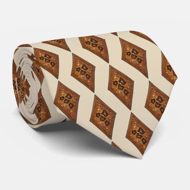 Cravate Cuisson de vacances cannelle tarte de sable Noël b (Roulé)