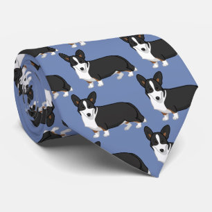 Cravate Cute Black Tan Cardigan