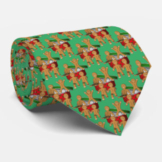 Cravate Cute pain d'épices Hommes Noël