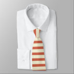 Cravate Cute Vintage Red and White Striped Pattern<br><div class="desc">This cute neck tie features a vintage red and white striped pattern. Great gift idea.</div>