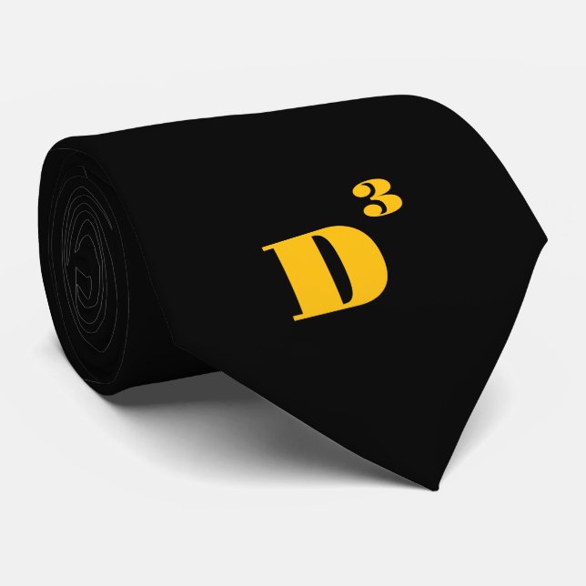 Cravate D à la troisième puissance D (Roulé)