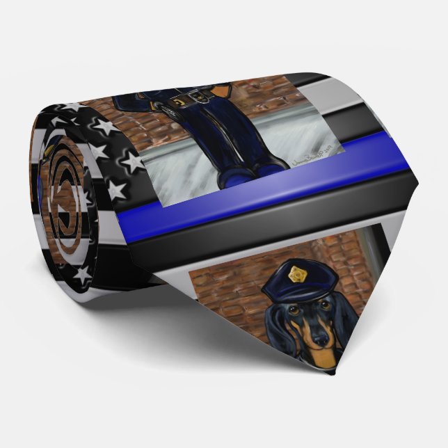 CRAVATE DACHSHUND (Roulé)