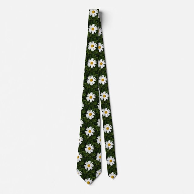 Cravate Daisy Bloom sans couture motif + vos idées (Devant)