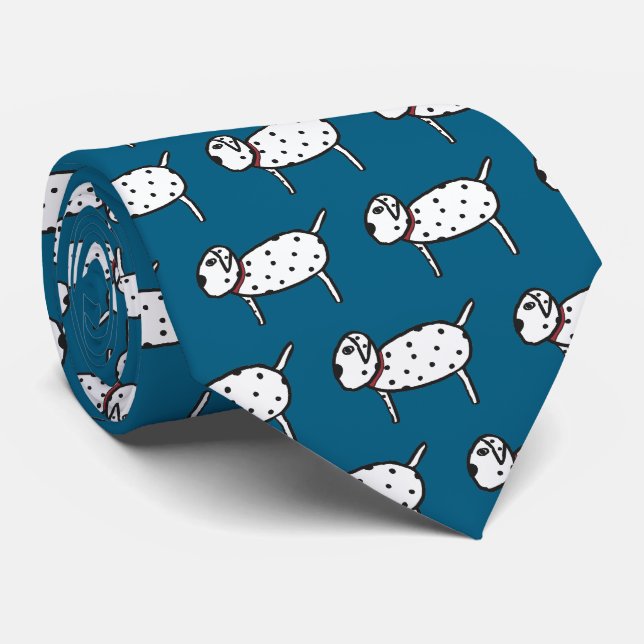 Cravate Dalmatien (Roulé)