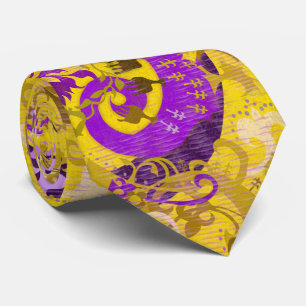 Cravate Damas Dragon Intersexe - Couleurs du Drapeau de Fi