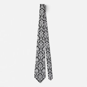 Cravate Damas noir et blanc