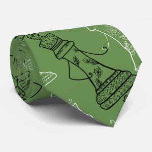 Cravate d'amour d'échecs