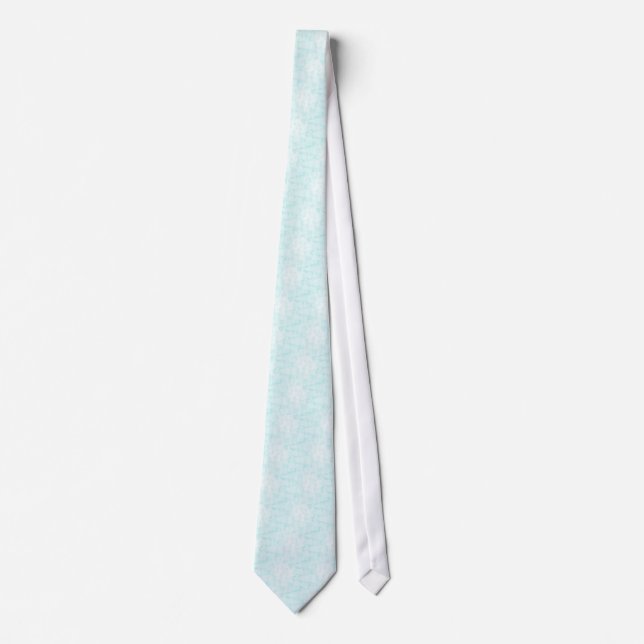 Cravate Dandelion Graines - Aqua (Devant)