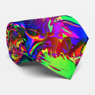 Cravate Dans la Jungle, la Puissante Jungle moderne abstra