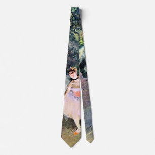 Cravate Danseuse au bouquet de fleurs par Edgar Degas