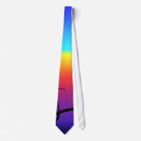 Cravate d'arc-en-ciel