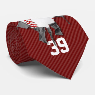 Cravate de baseball déchirée (personnalisée)