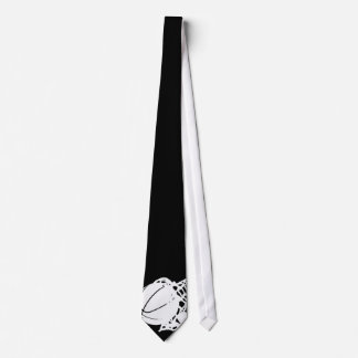 Cravate de basket-ball noir et blanc