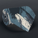 Cravate de camouflage noir bleu ivoire<br><div class="desc">La cravate pour hommes est équipée d'un motif de camouflage moderne en noir, bleu et crème. PLUS de designs en magasin. Cool pour le bureau, une nuit en ville, un mariage, pour le marié ou les groomsmen ou donner en cadeau à votre mari, père, frère ou meilleur ami. Faites une...</div>