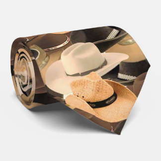 cravate de casquette de cowboy