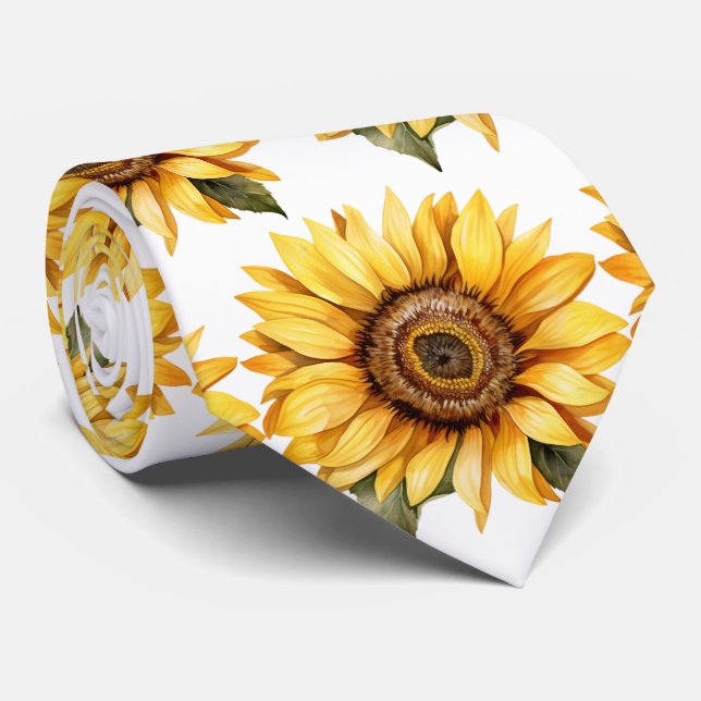 Cravate de col florale élégante pour mariage et oc (Roulé)