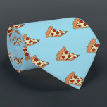 Cravate de conception de pizza<br><div class="desc">Conception par tranche de pizza</div>