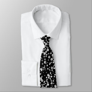 Cravate de confetti d'or