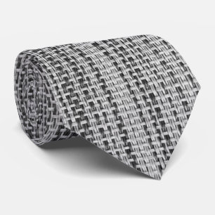 Cravate de coton gris Faux