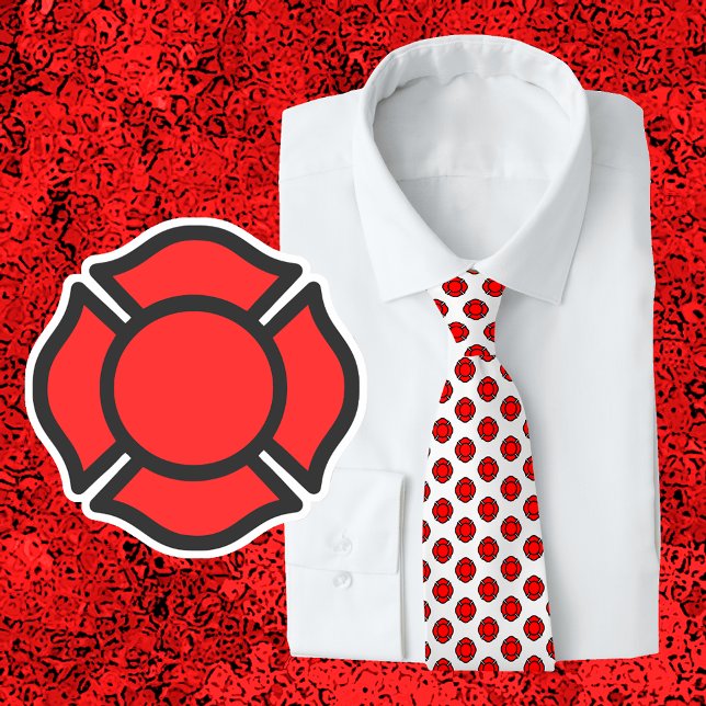 Cravate de croix de Saint-Florian avec petites cro (Créateur téléchargé)