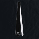 Cravate de drapeau de pirate de jolly roger<br><div class="desc">Cravate de drapeau de pirate de jolly roger</div>