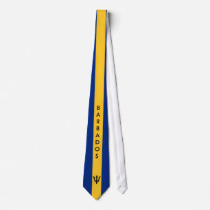 Cravate de drapeau des Barbade de personnaliser