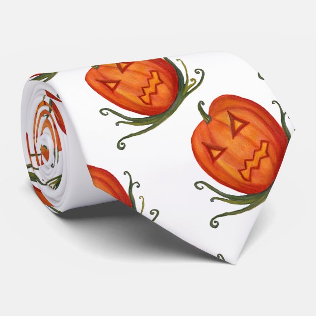 Cravate de fête d'Halloween (Roulé)