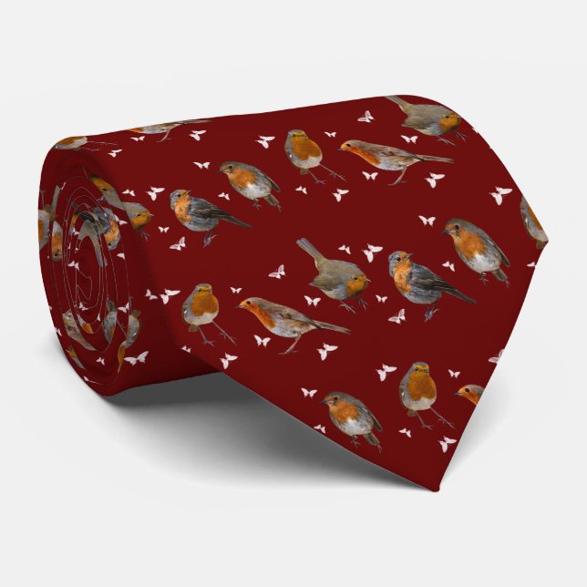 Cravate de fête Robin (Bourgogne) (Roulé)