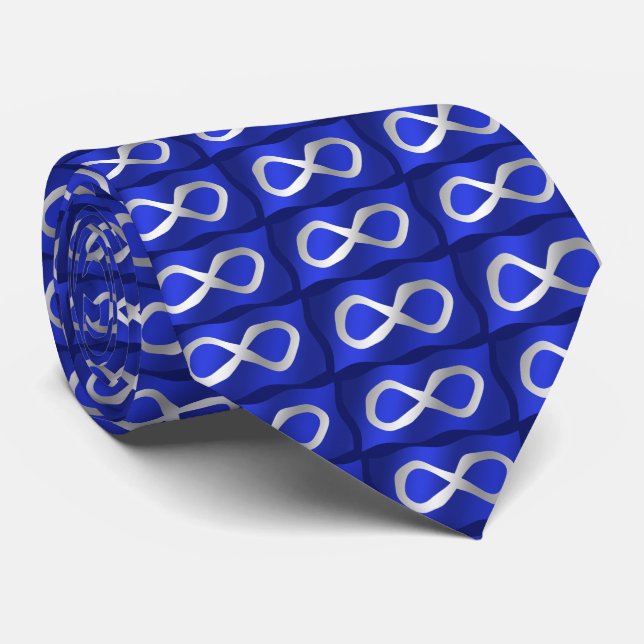 Cravate de fierté des Premières nations Metis Drap (Roulé)