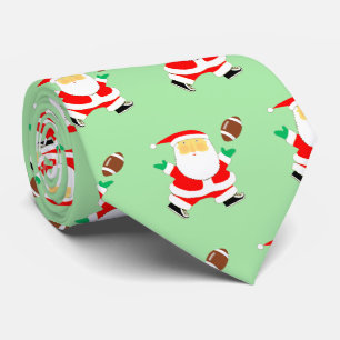 Cravate de football de Noël