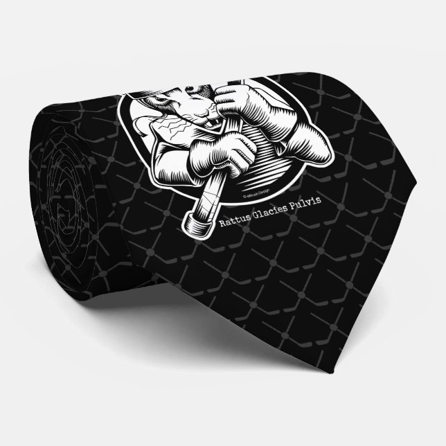 Cravate de hockey (Roulé)