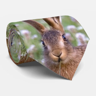 Cravate de lapin sauvage pour hommes