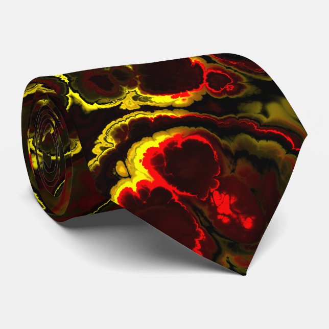 Cravate de l'art fractal 1-3 (Roulé)