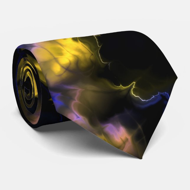 Cravate de l'art fractal 3-1a (Roulé)