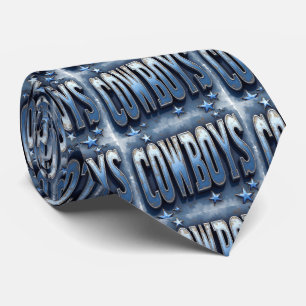 Cravate de l'équipe de sport Cowboys
